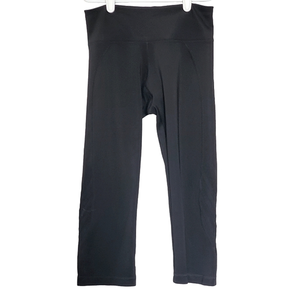 1021 * Adidas Climalite Capri Leggings Black Size S